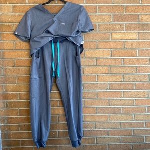 Scrub set, Figs brand. Size small.